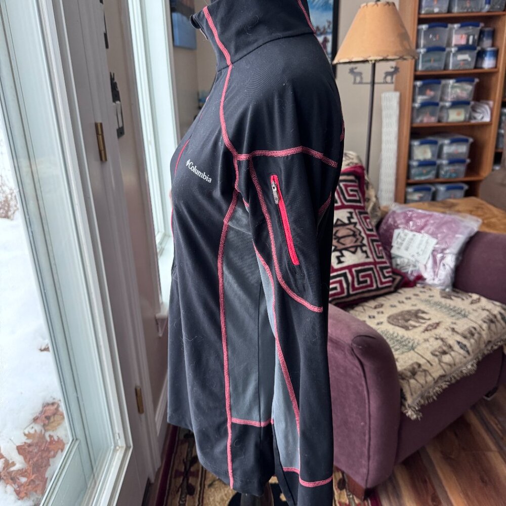 Columbia Omni Heat Athletic top  Quarter Zip Medium - Picture 4 of 10